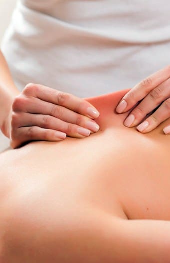 Myofascial release therapy massage.